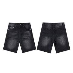 GALLERY DEPT WASHED BLACK DENIM JORT SHORTS