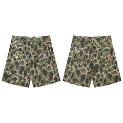 GALLERY DEPT CAMO PAINT SPLATTER CARGO SHORTS