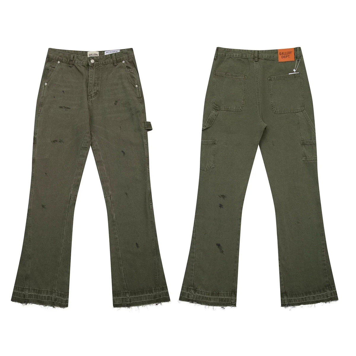 Gallery Dept Olive Green Carpenter Jeans