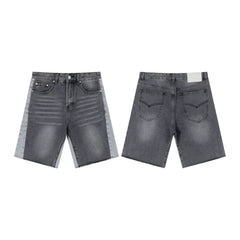 GALLERY DEPT GREY PANELED DENIM JORT SHORTS
