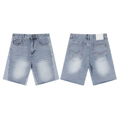 GALLERY DEPT SIDE PANEL LIGHT WASH DENIM JORT SHORTS